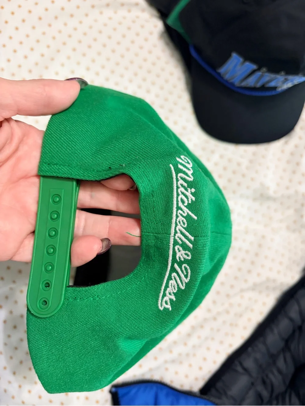 Kids Green Snapback Hat